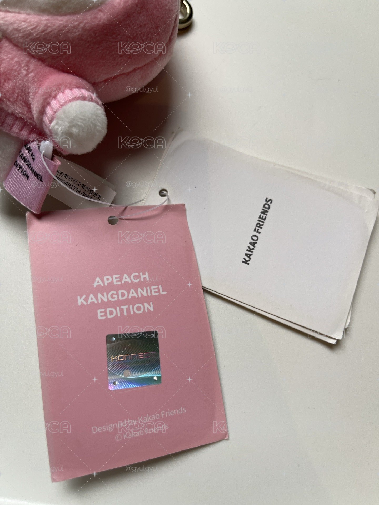 Kakao Friends[APEACH KANGDANIEL EDITION]聯名吊娃