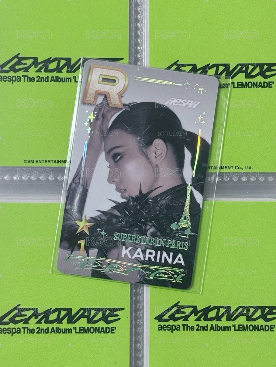 KARINA 巴黎遊戲卡