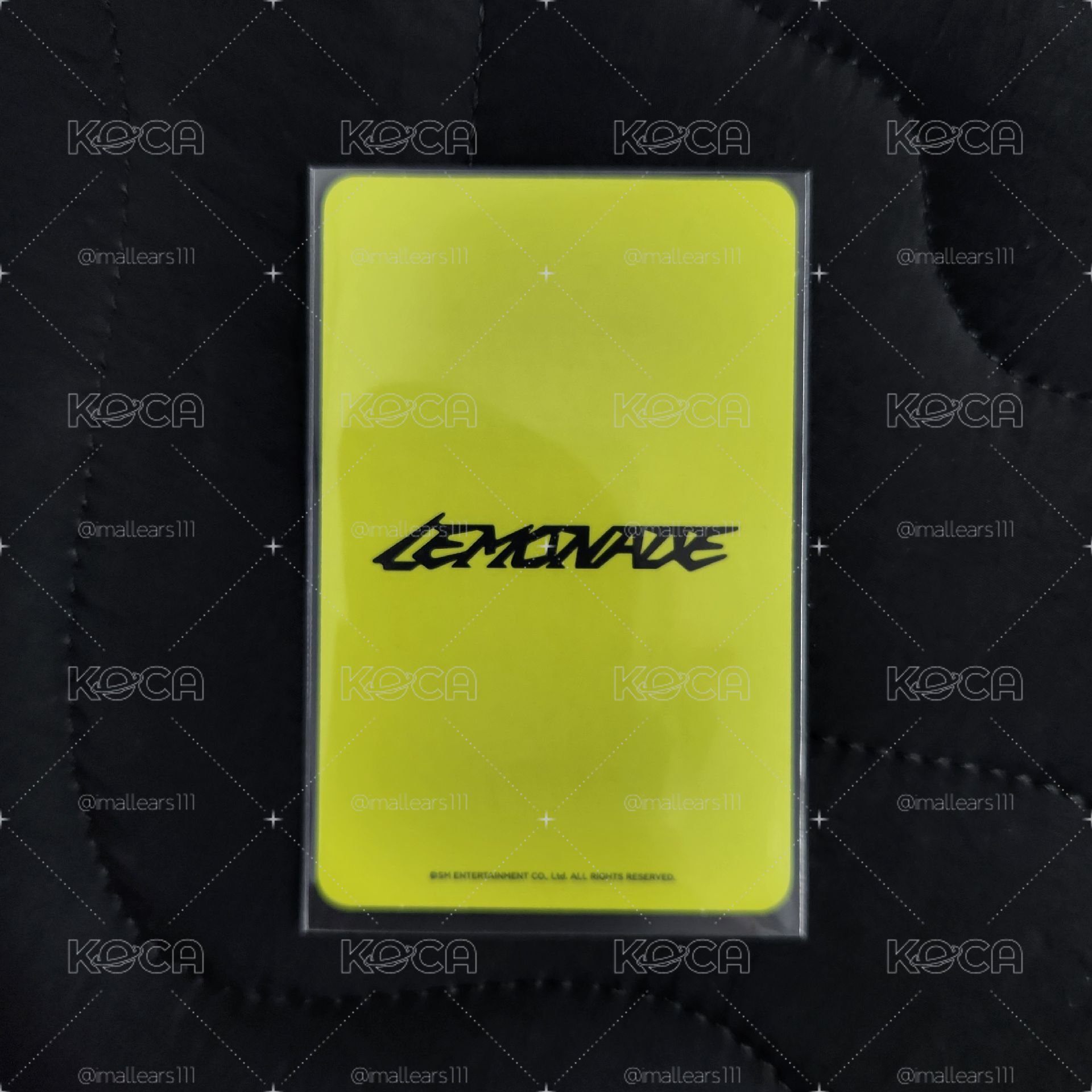 aespa KARINA LEMONADE  快閃 隨機卡 自拍柚