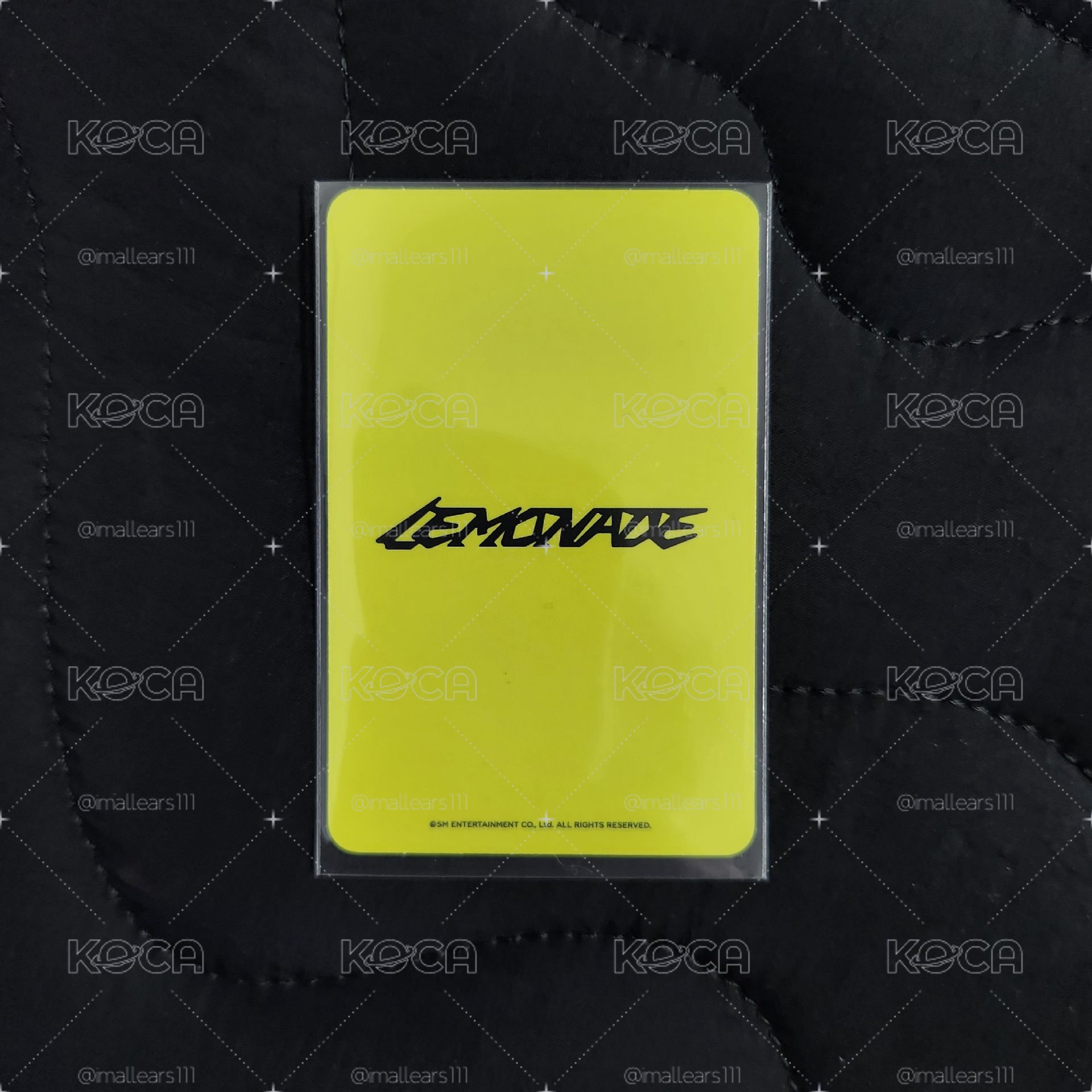 aespa KARINA LEMONADE 快閃 隨機卡 官拍柚