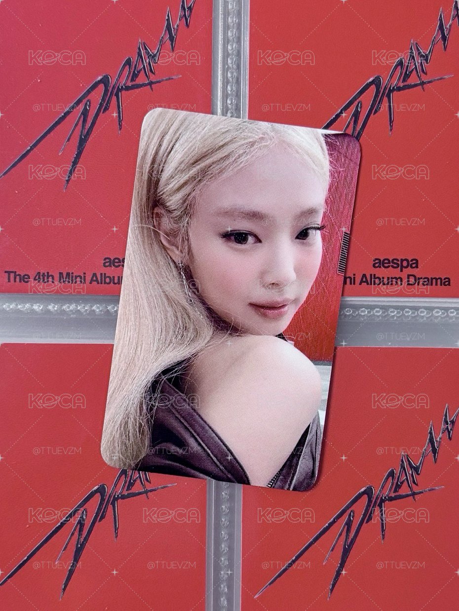 JENNIE MANTRA金髮打歌卡