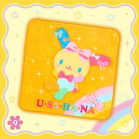 花小兔生日系列 手帕 