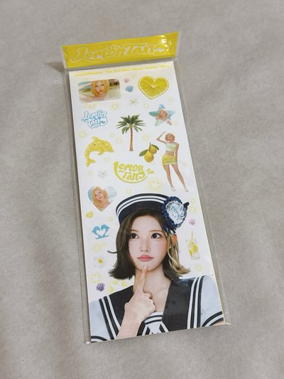 Lemon Tang🍋全新未拆貼紙專 Jiwoo ver.
