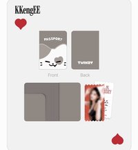 2026 FM fans TWINZY 護照套 KKengEE