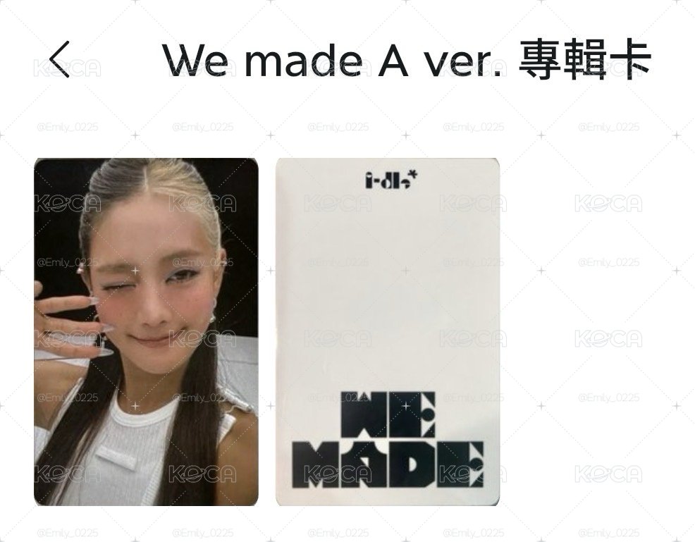 idle專卡（皆現貨）