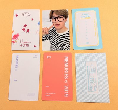 JIMIN 韓五期 2017藍光回憶錄 日四期 2018 2019回憶錄 日FM三期