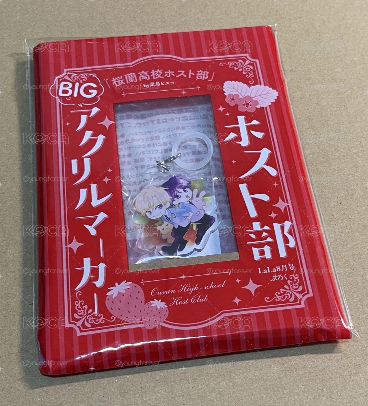 櫻蘭高校男公關部 壓克力吊飾
