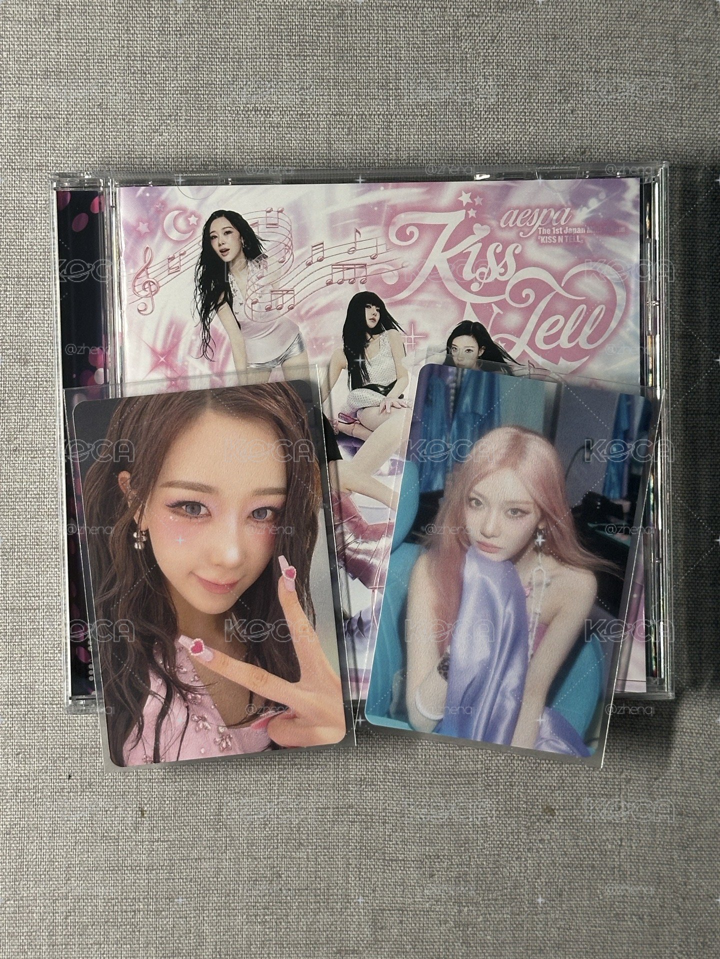 KISS N TELL已拆全專吉卡+塔店特典寧