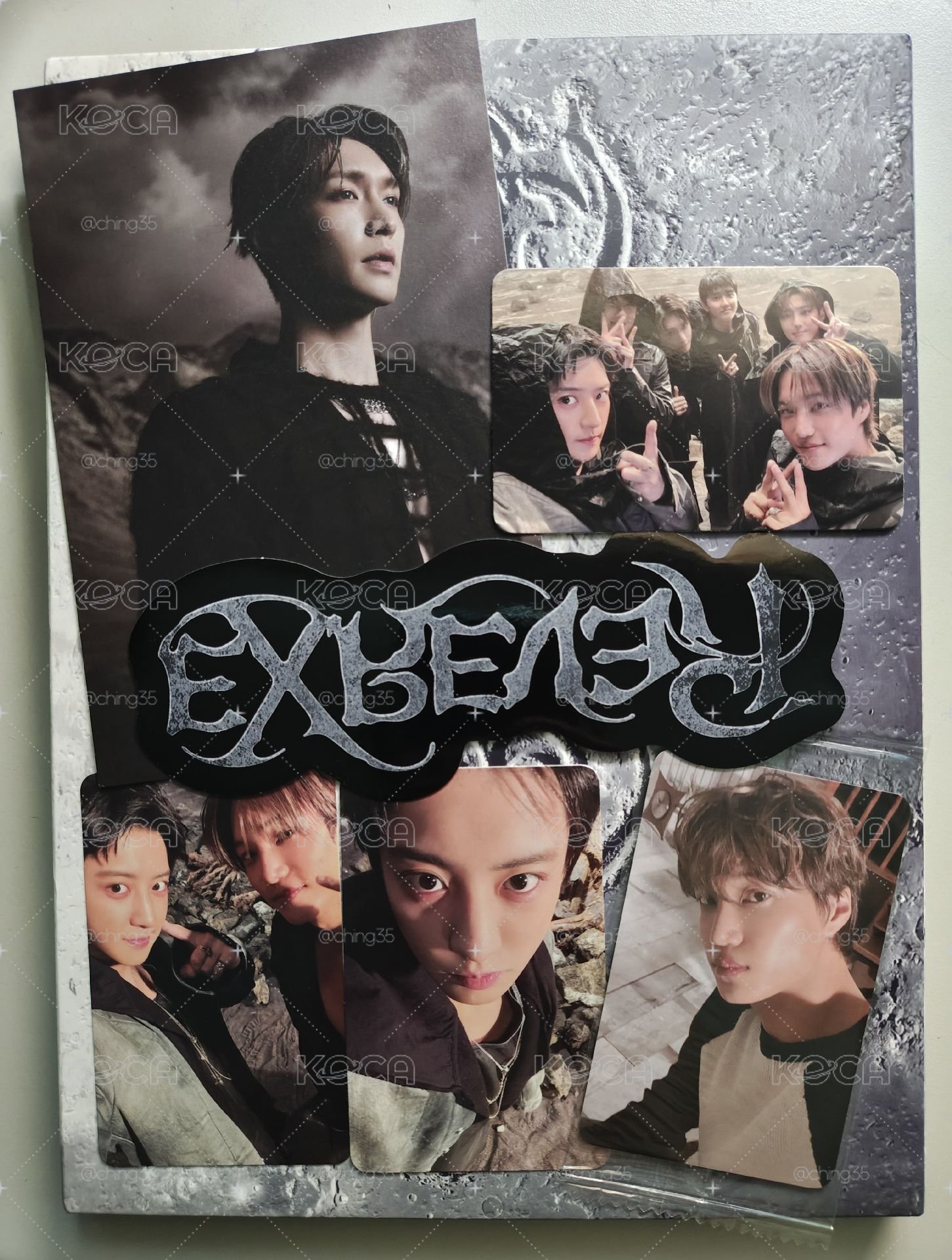 EXO 正八BP 全專K4 特典