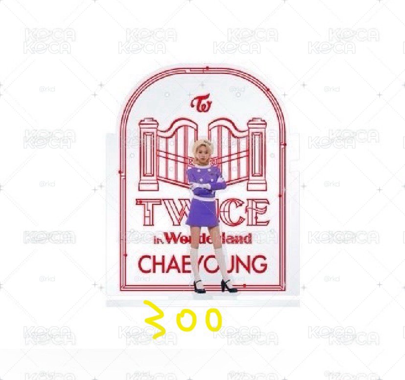 彩 TWICE in Wonderland 立牌