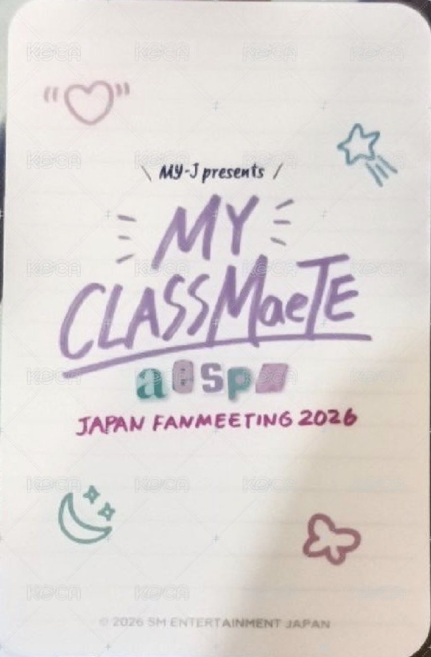 2026日本FM 入場卡 / 場限卡  背面
