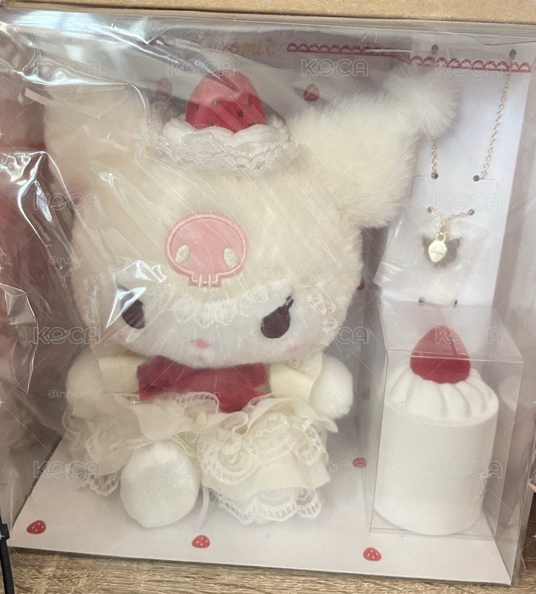 初代草莓蛋糕庫洛米大娃禮盒