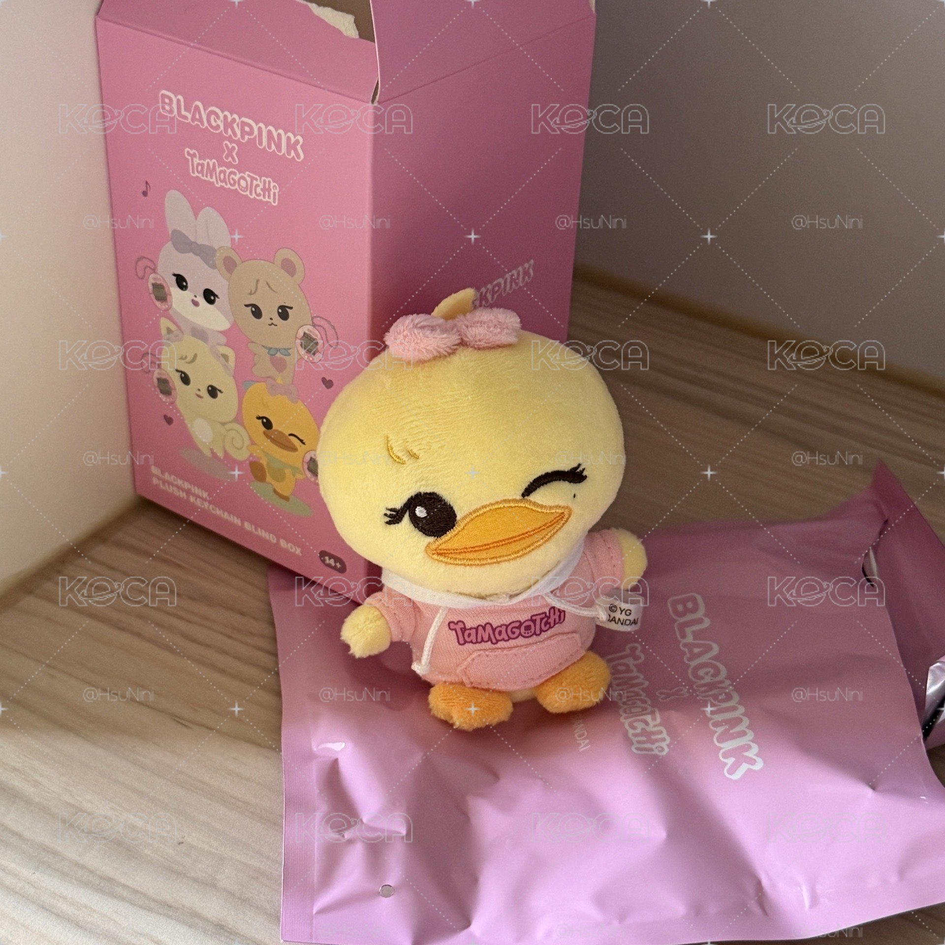 Blackpink x Tamagotchi 聯名吊娃 已拆確認款 lisa