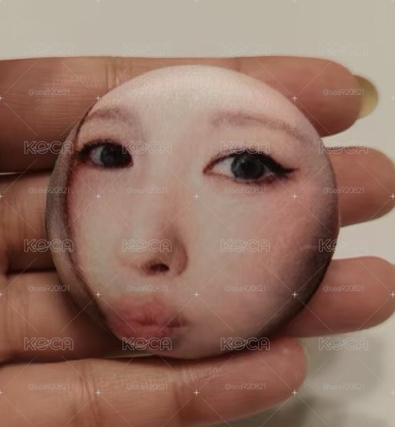 逆應援麵徽章
