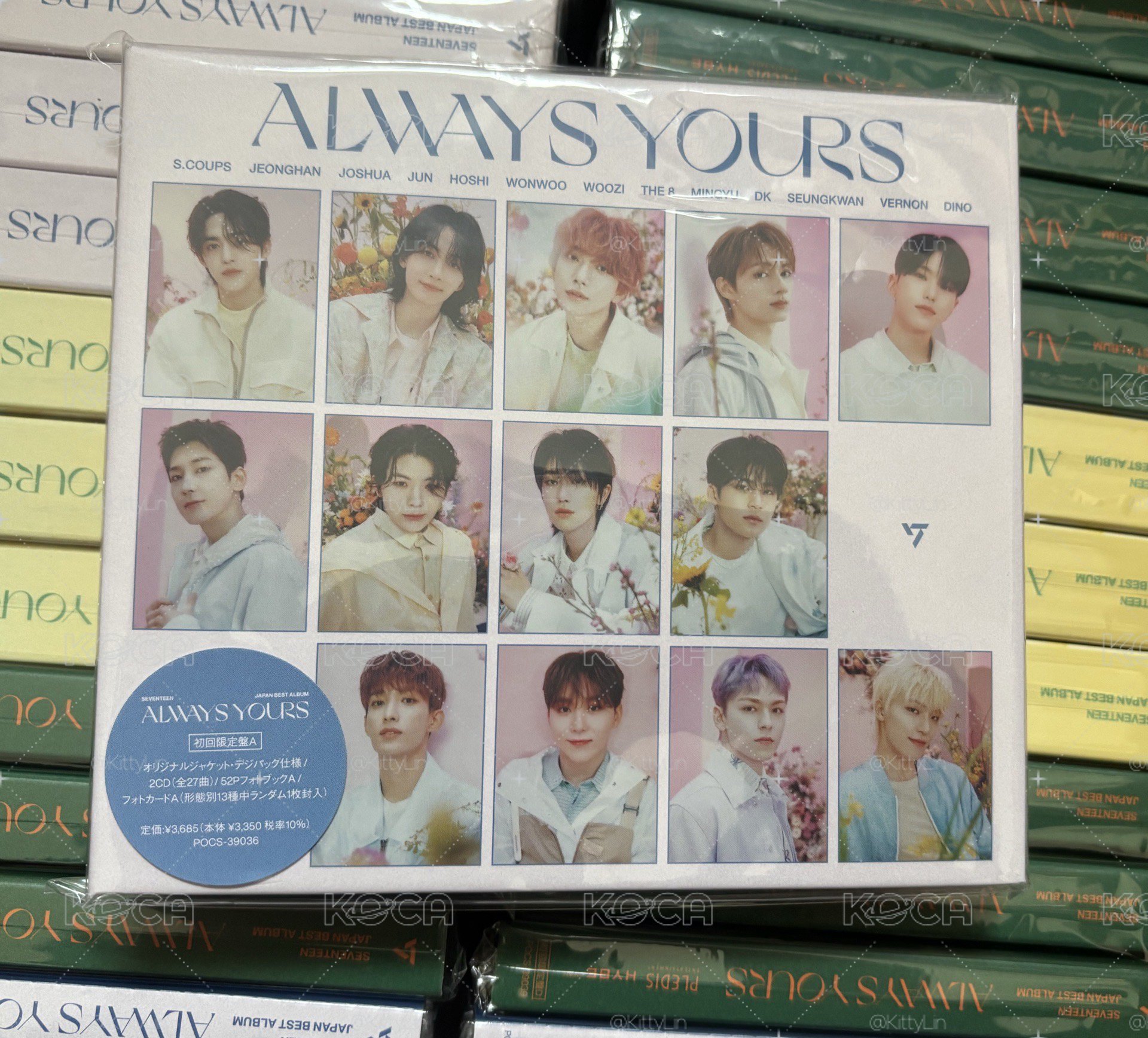 日專 ALWAYS YOUS 限定盤A 未拆專