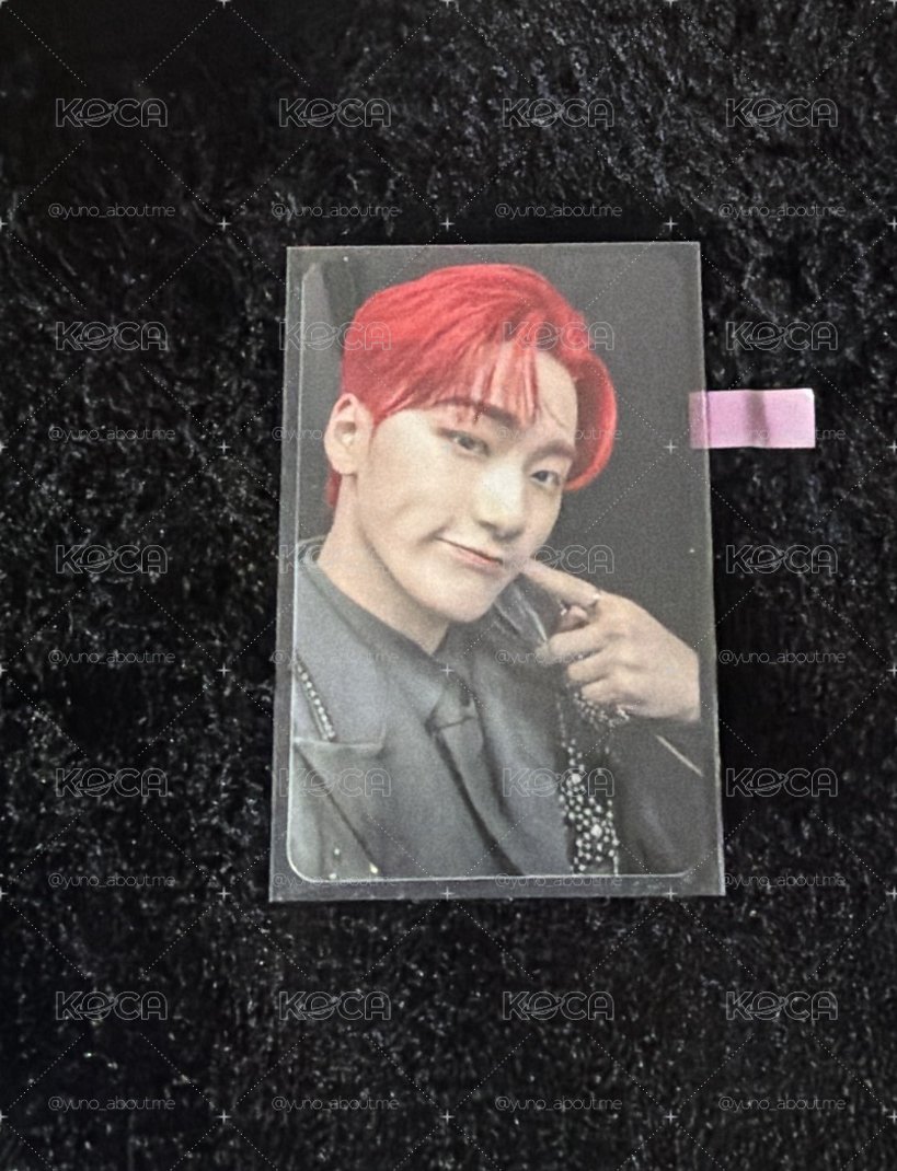 ATEEZ SAN Outlaw 台灣場造型幸運卡 崔傘