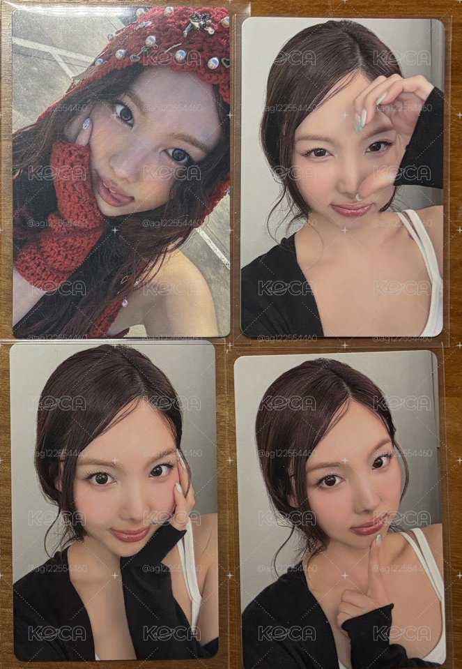 娜璉四張入場卡