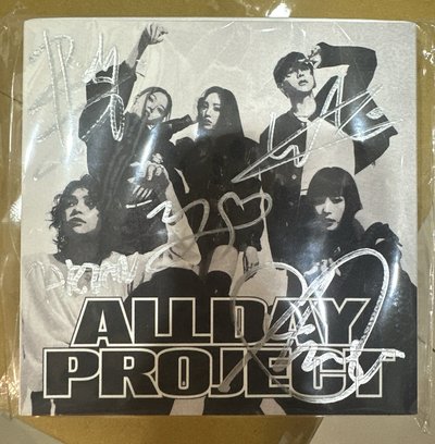 Allday project Adp 迷你一輯親簽專 全新未拆封 現貨