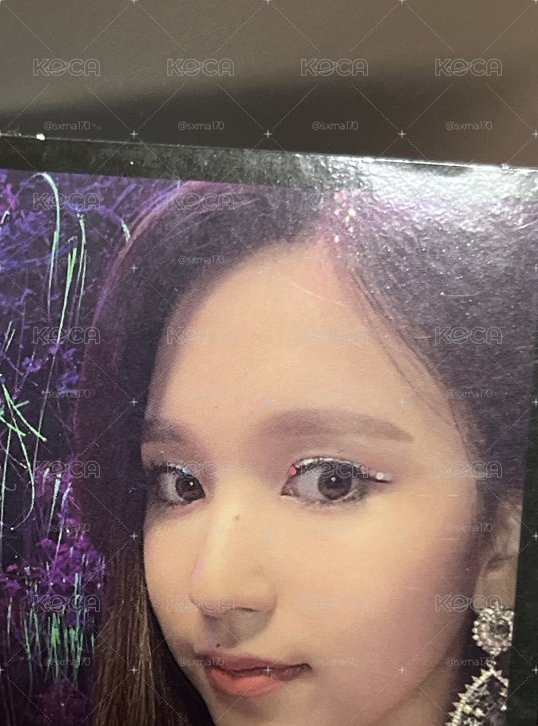 TWICE 迷8 專輯卡 南