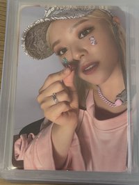 帽子手指比心卡