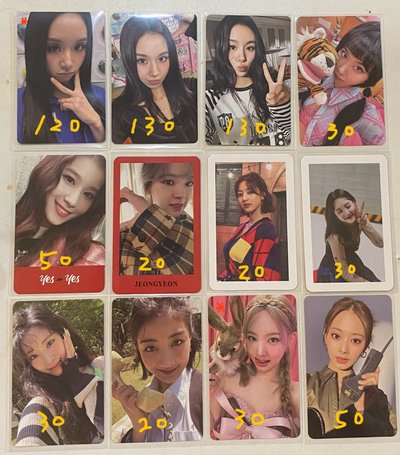 TWICE 小卡-1