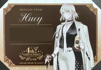 四週年安咖 【日版】 信紙信封套裝 立繪留言卡