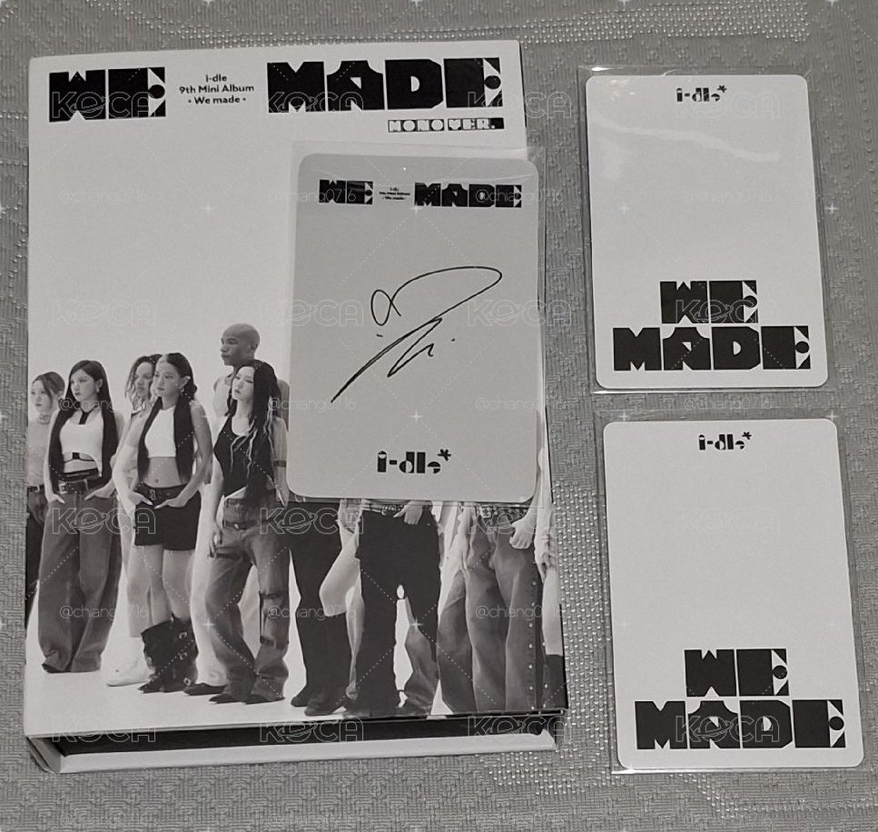 i-dle 3張1組