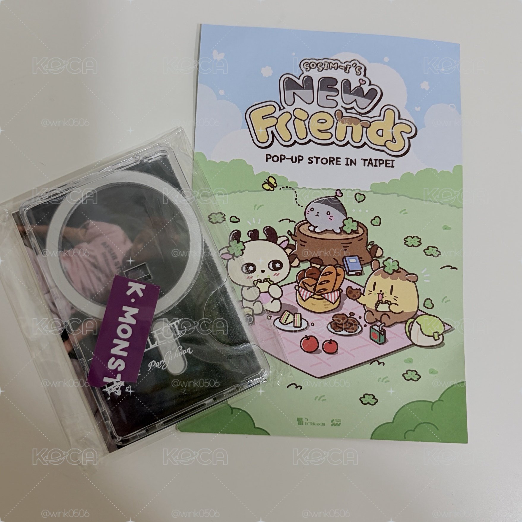 現貨 朴志訓 磁吸卡套 全新未拆