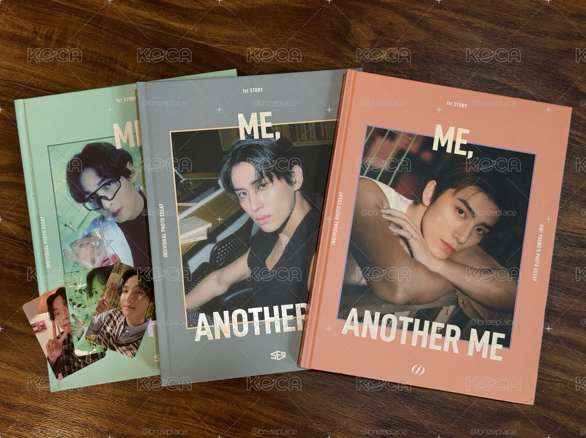 SF9 1ST STORY [ME, ANOTHER ME] 寫真集 三本$100