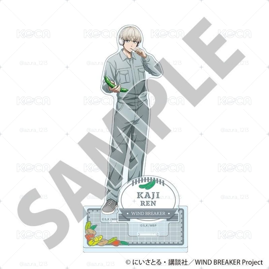 梶蓮 野菜立牌 〈防風少年〉