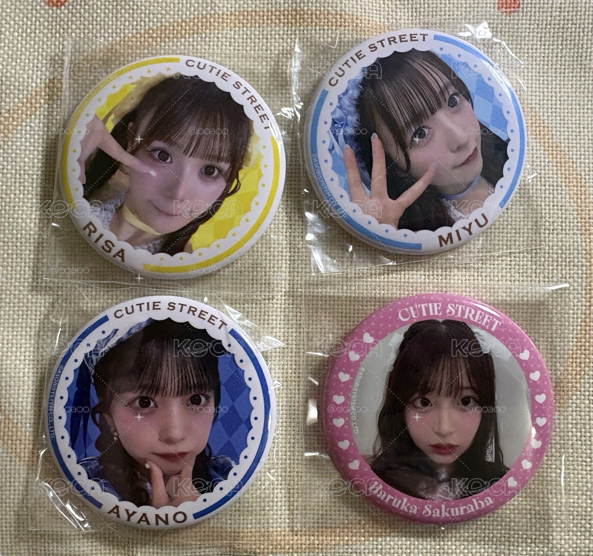 CUTIE STREET 徽章