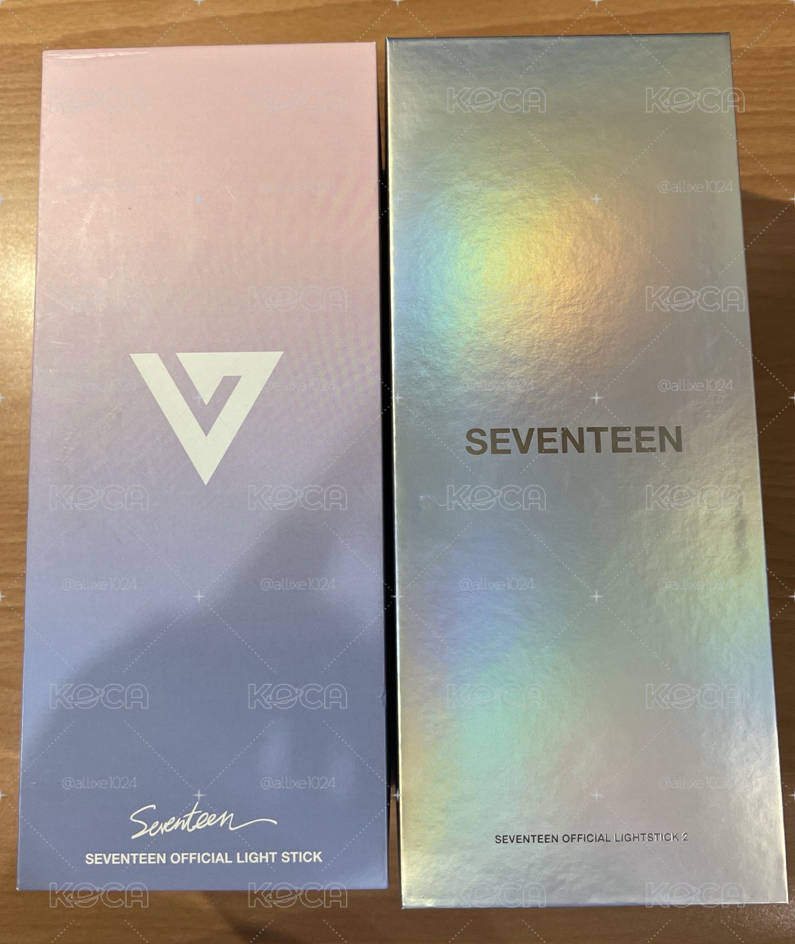 SEVENTEEN 一、二代手燈