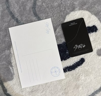 燦🐺 Stay in STAY jyp 特典卡預售禮+明信片