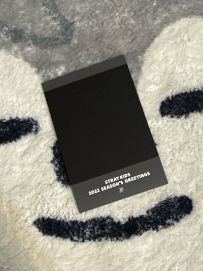 燦🐺  2022 年曆 jyp 特典卡 拍立得