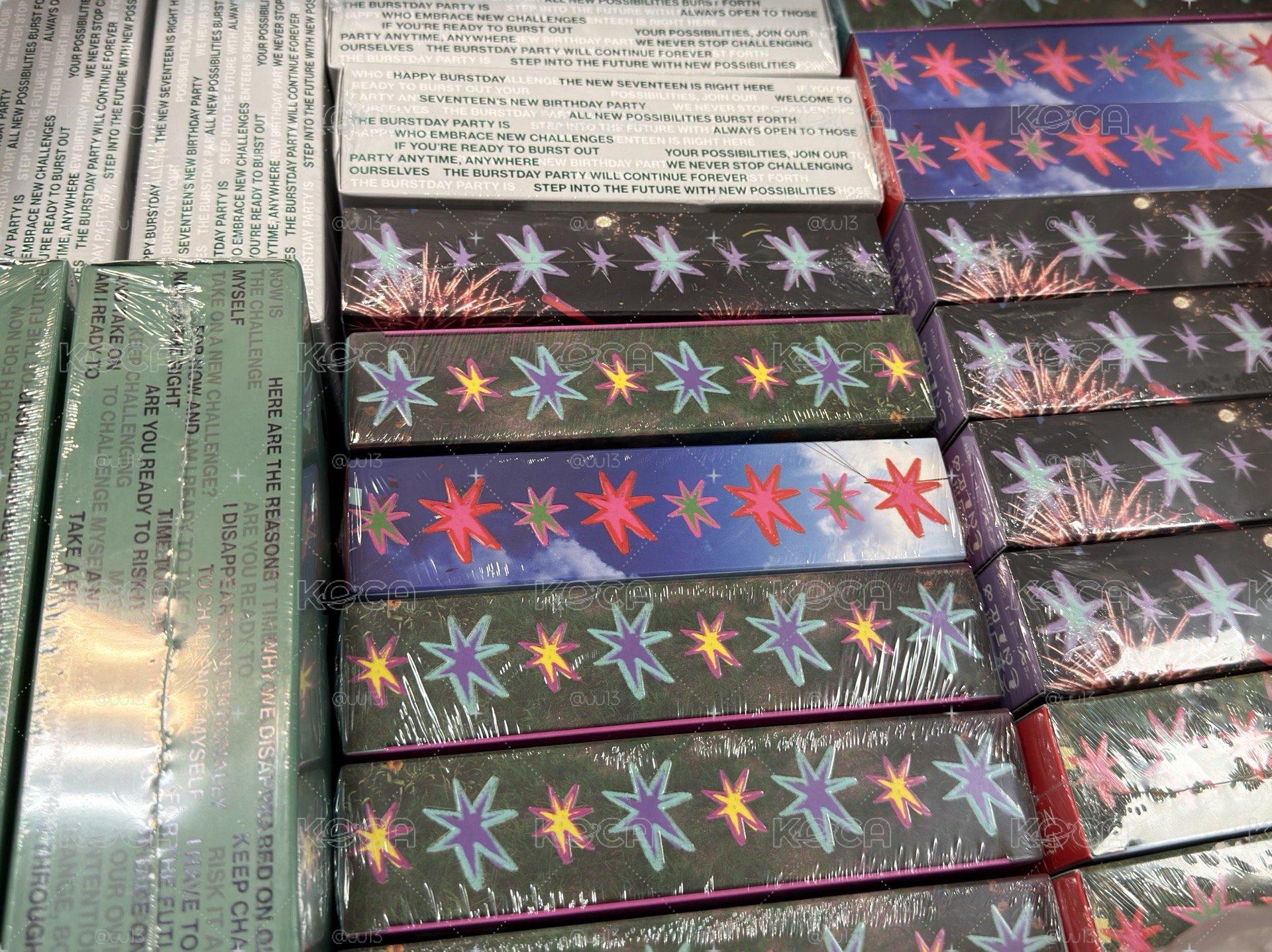 SVT未拆專+DXS高雄場紙花一套🦋