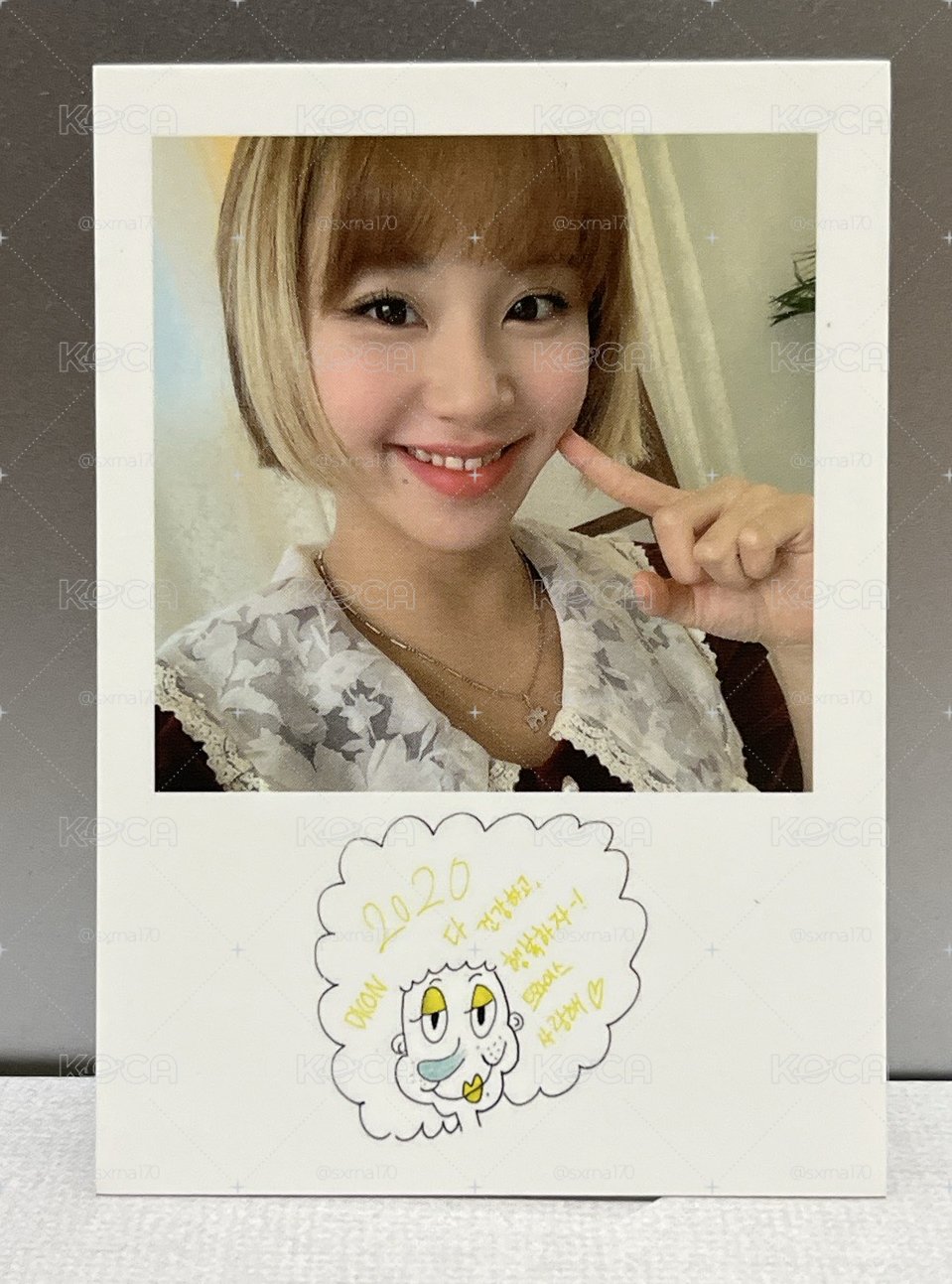 TWICE Dicon 2020 周邊卡 幸運 彩