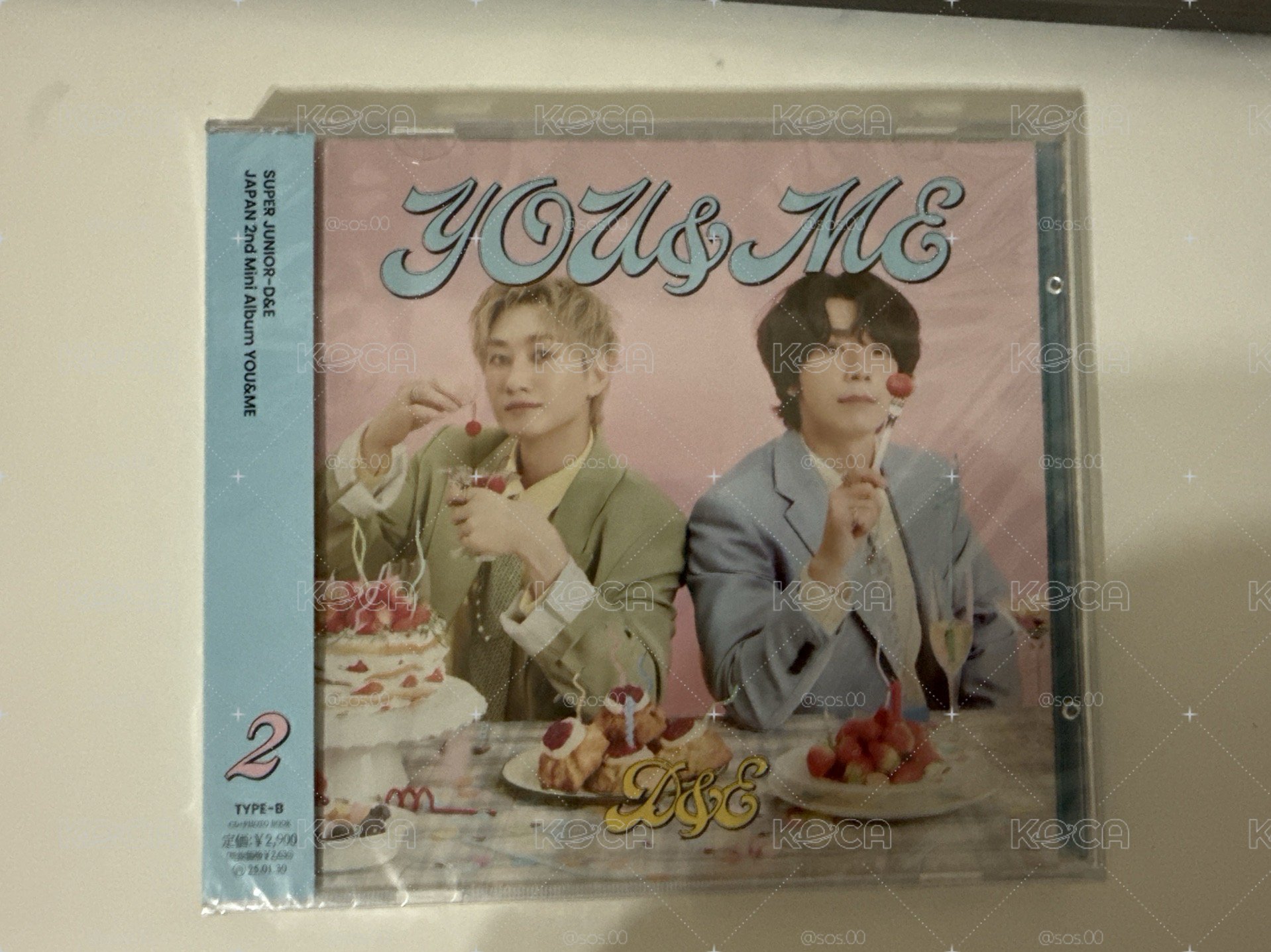 赫海You&Me B版專輯(全新未拆)