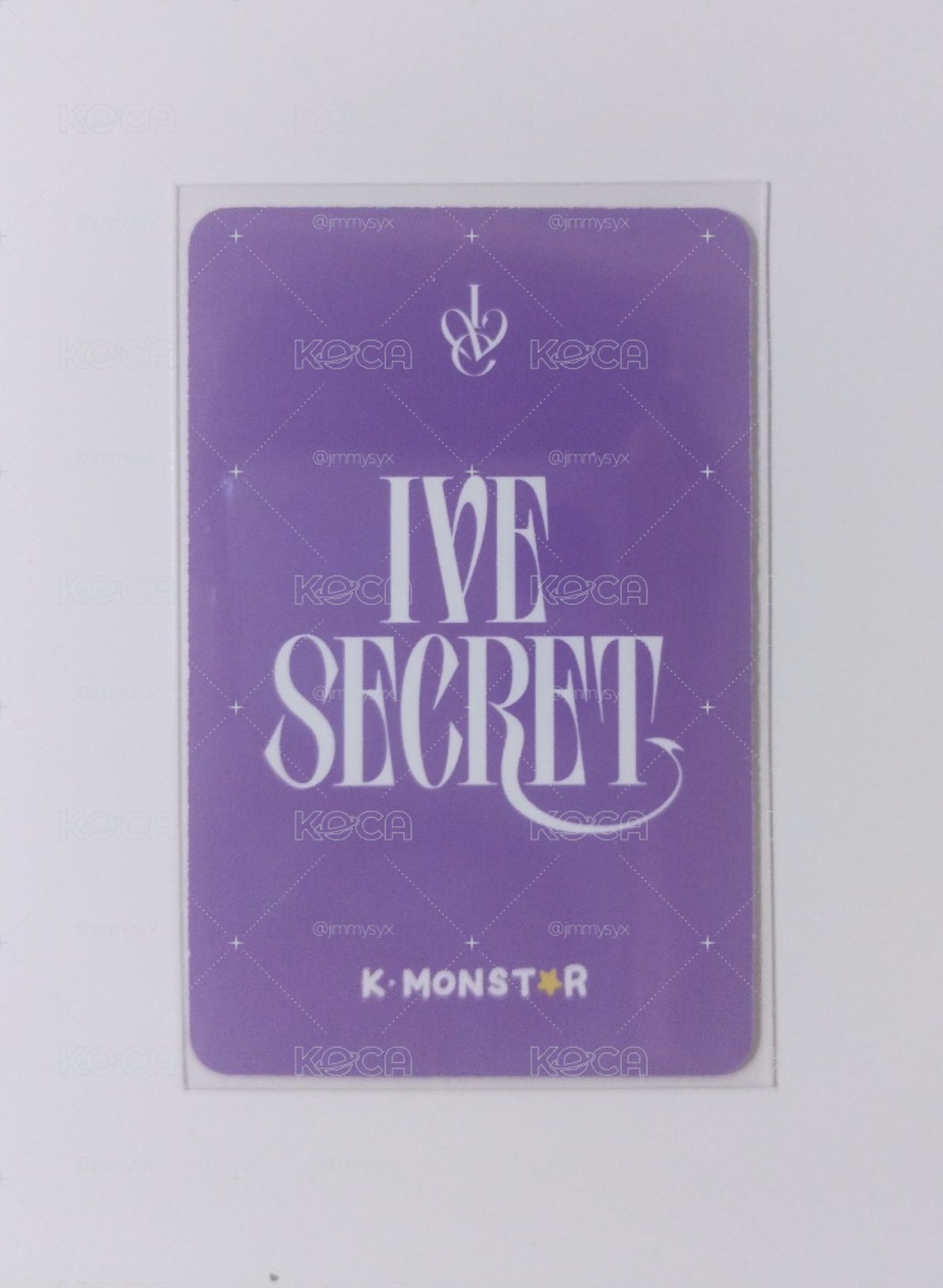 怜 IVE SECRET km簽售卡 
