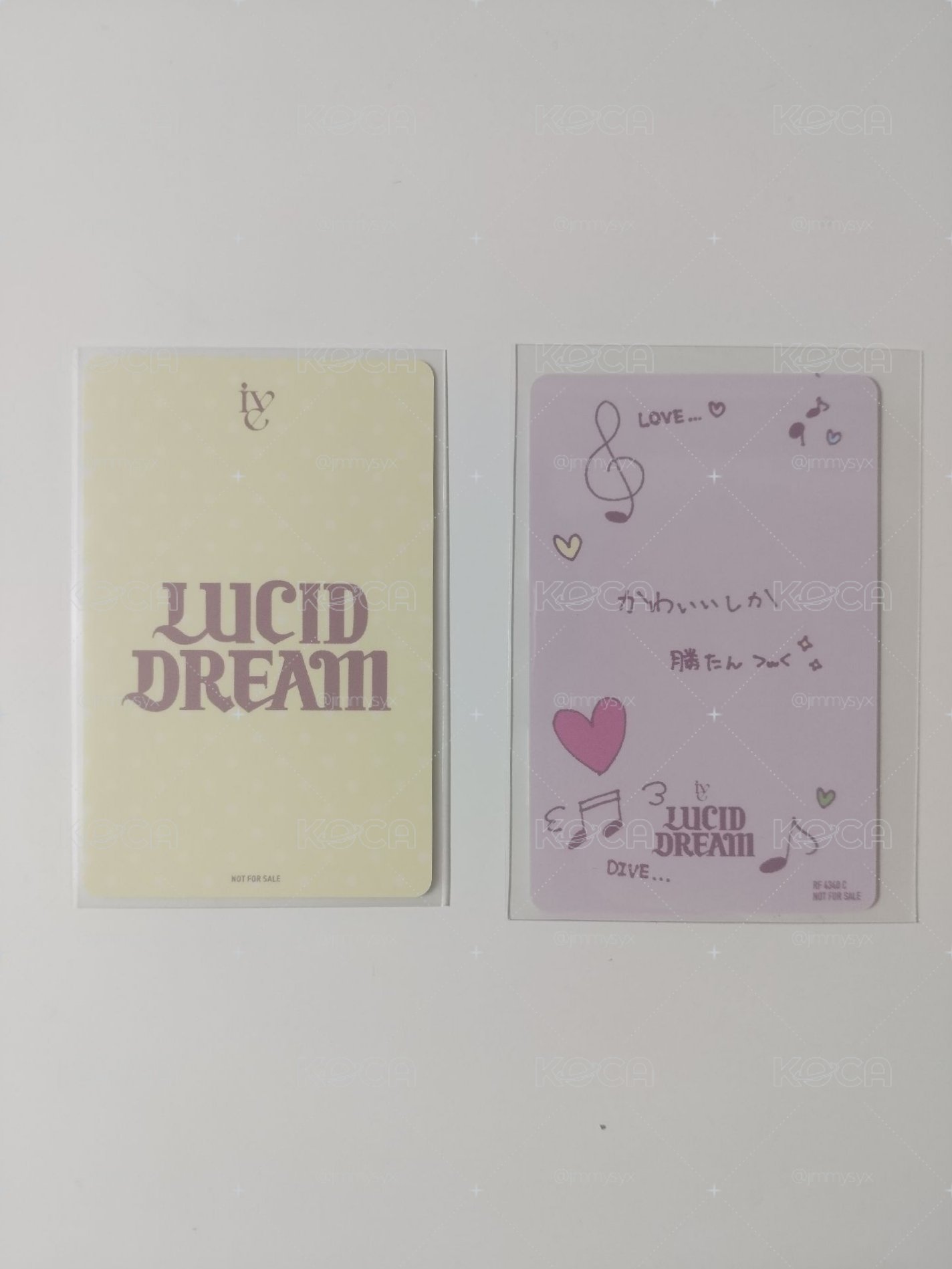 怜 LUCID DREAM 塔店特典 單封專卡