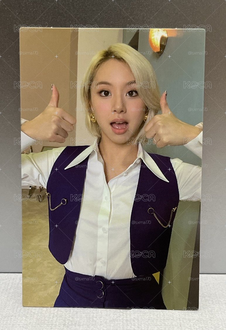 TWICE 正規二 專輯卡 彩