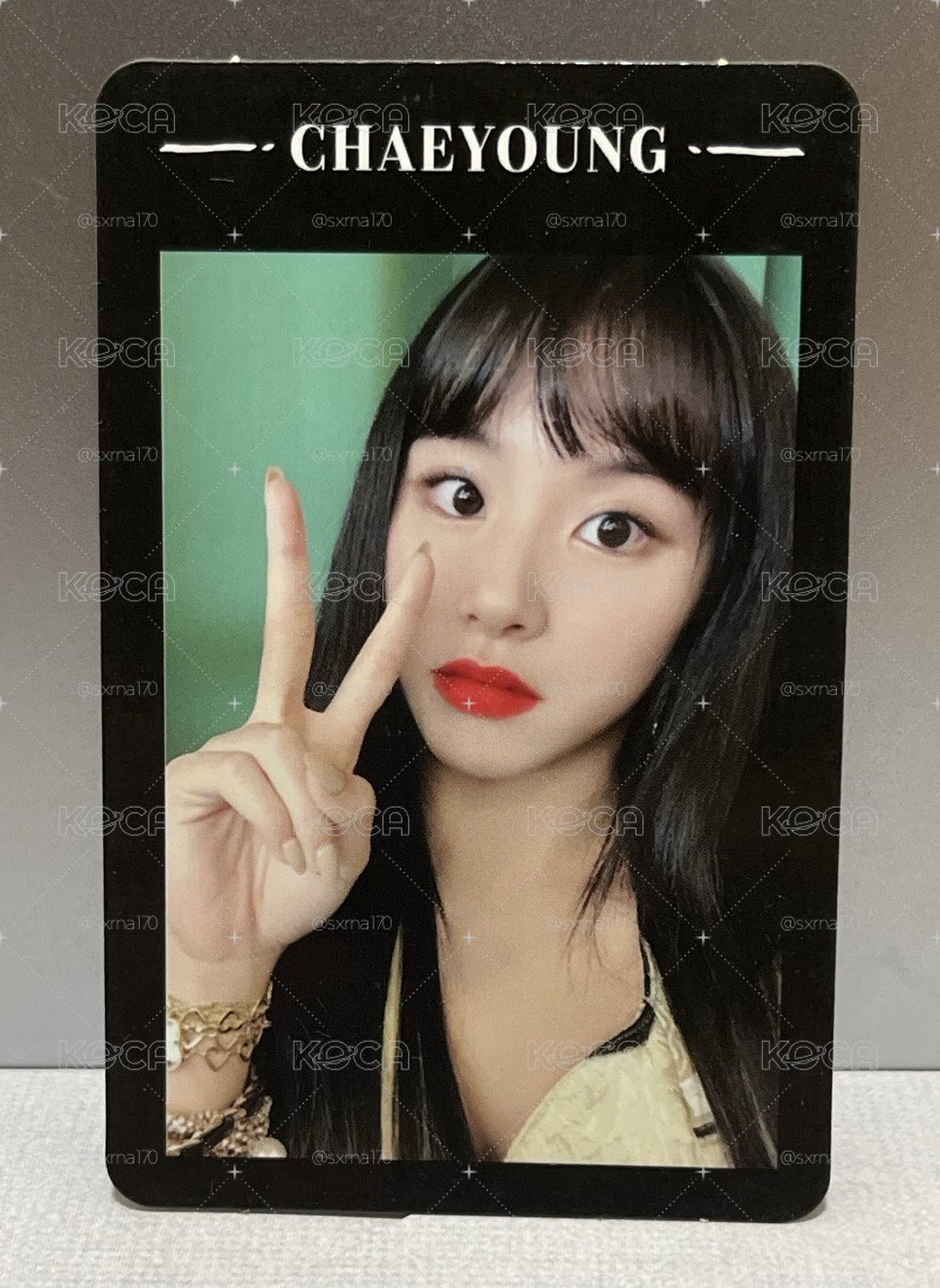 TWICE 迷6 專輯卡 彩