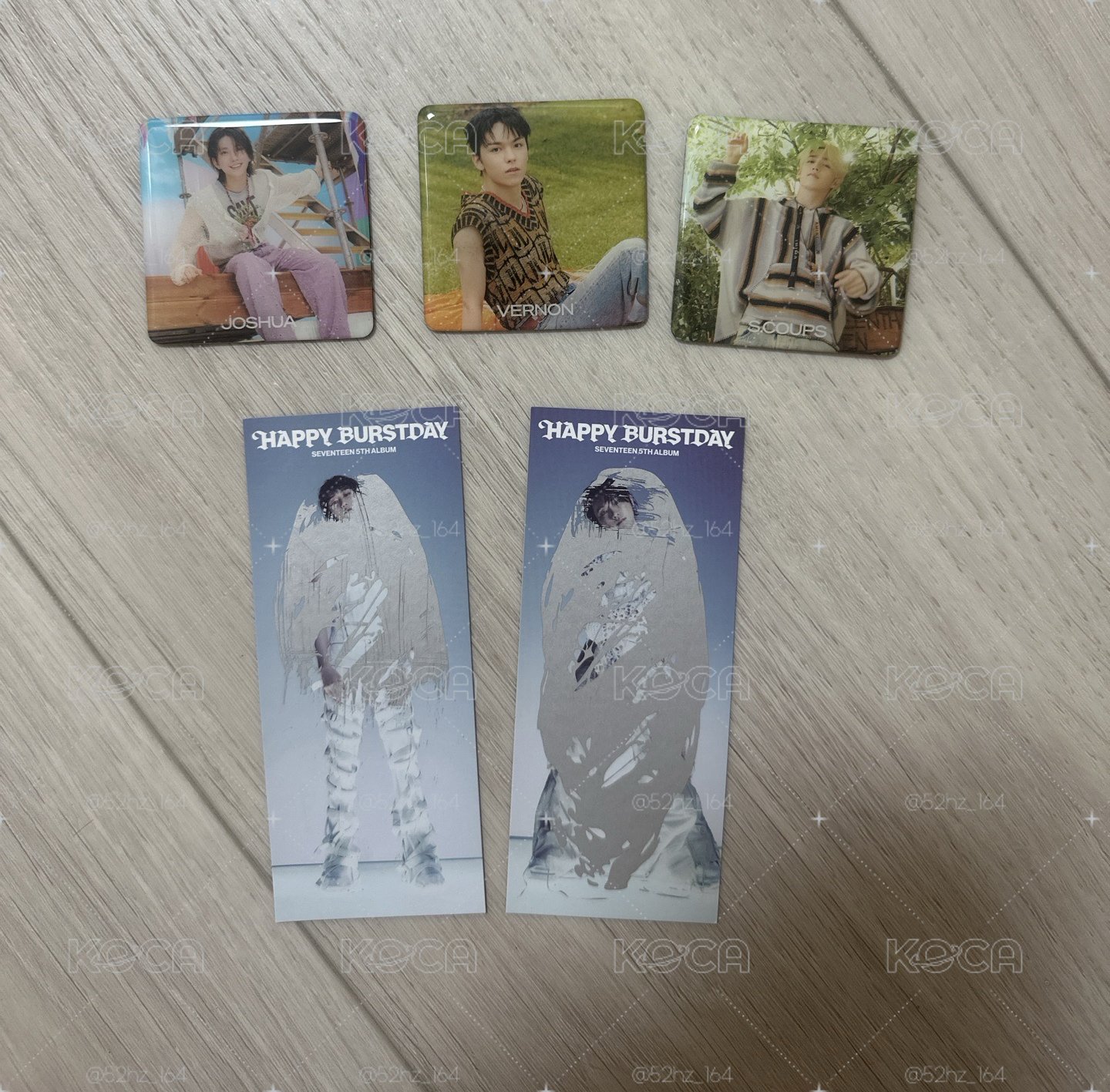 SEVENTEEN 一些周邊