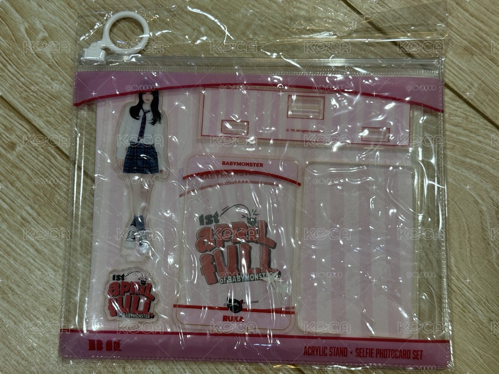 一週年 立牌 壓克力立牌 全新未拆 露
