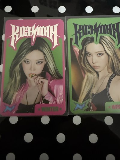 rich man 隨機小卡 冬💕