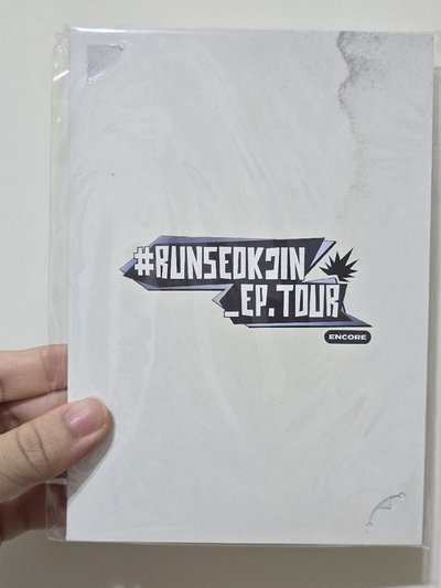 Run Seokjin VOD特典明信片