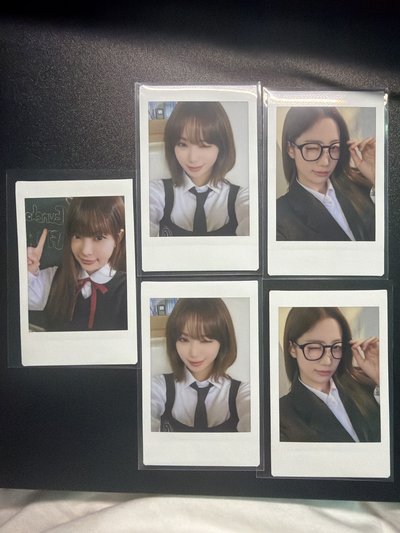 School day 隨機拍立得采源&一葉&恩採