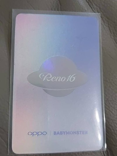 BABYMONSTER x OPPO聯名小卡。現貨。PHARITA 
