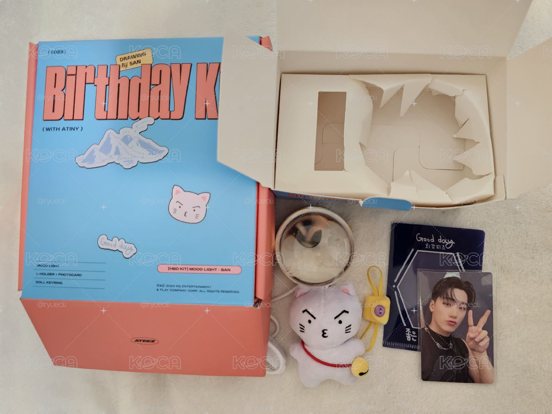 ATEEZ 2024 HBD Kit 傘 整組