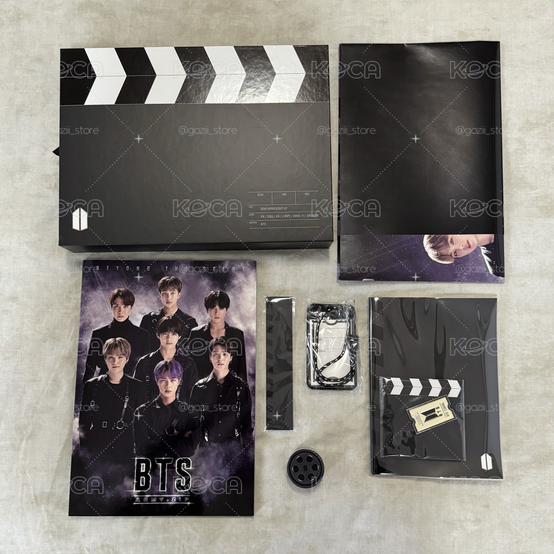 合售不拆 | BTS 防彈少年團 6+10+11+12期會員禮+Hope on the Stage 台北場松果吊飾