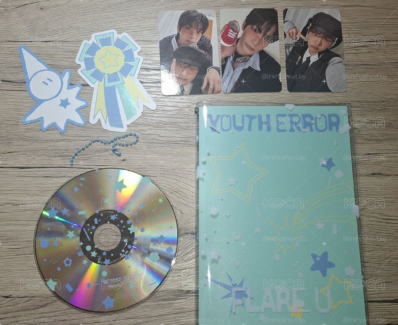 flare U 專輯退坑小盤，不拆賣